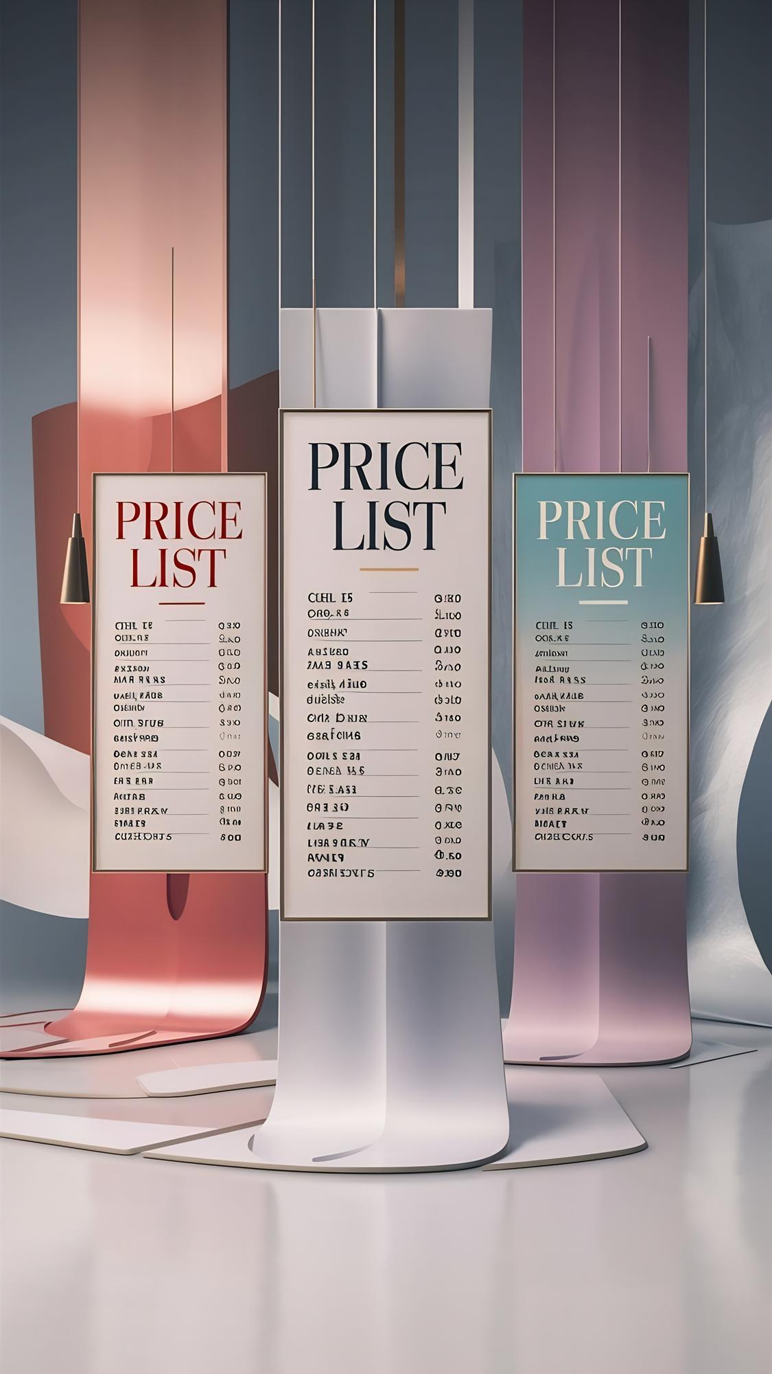 Pricing illustrative visual